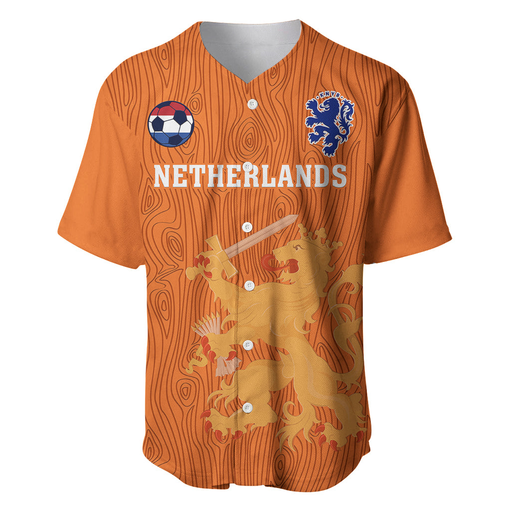 Netherlands Football Baseball Jersey Go Oranje 2023 World Cup - Wonder Print Shop
