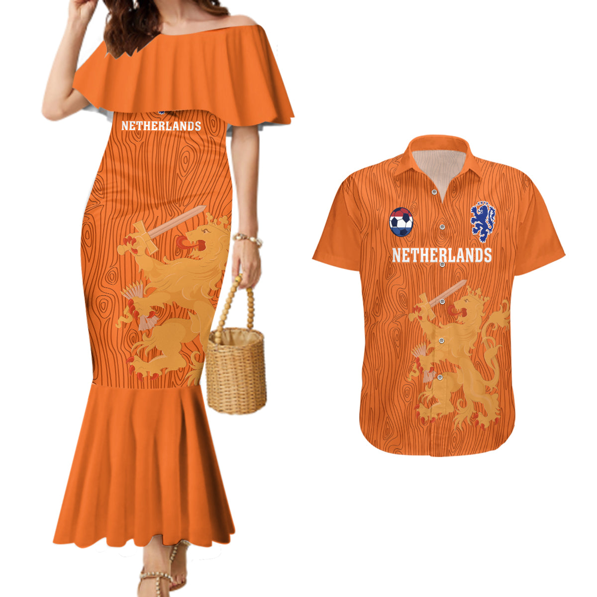netherlands-football-couples-matching-mermaid-dress-and-hawaiian-shirt-go-oranje-2023-world-cup