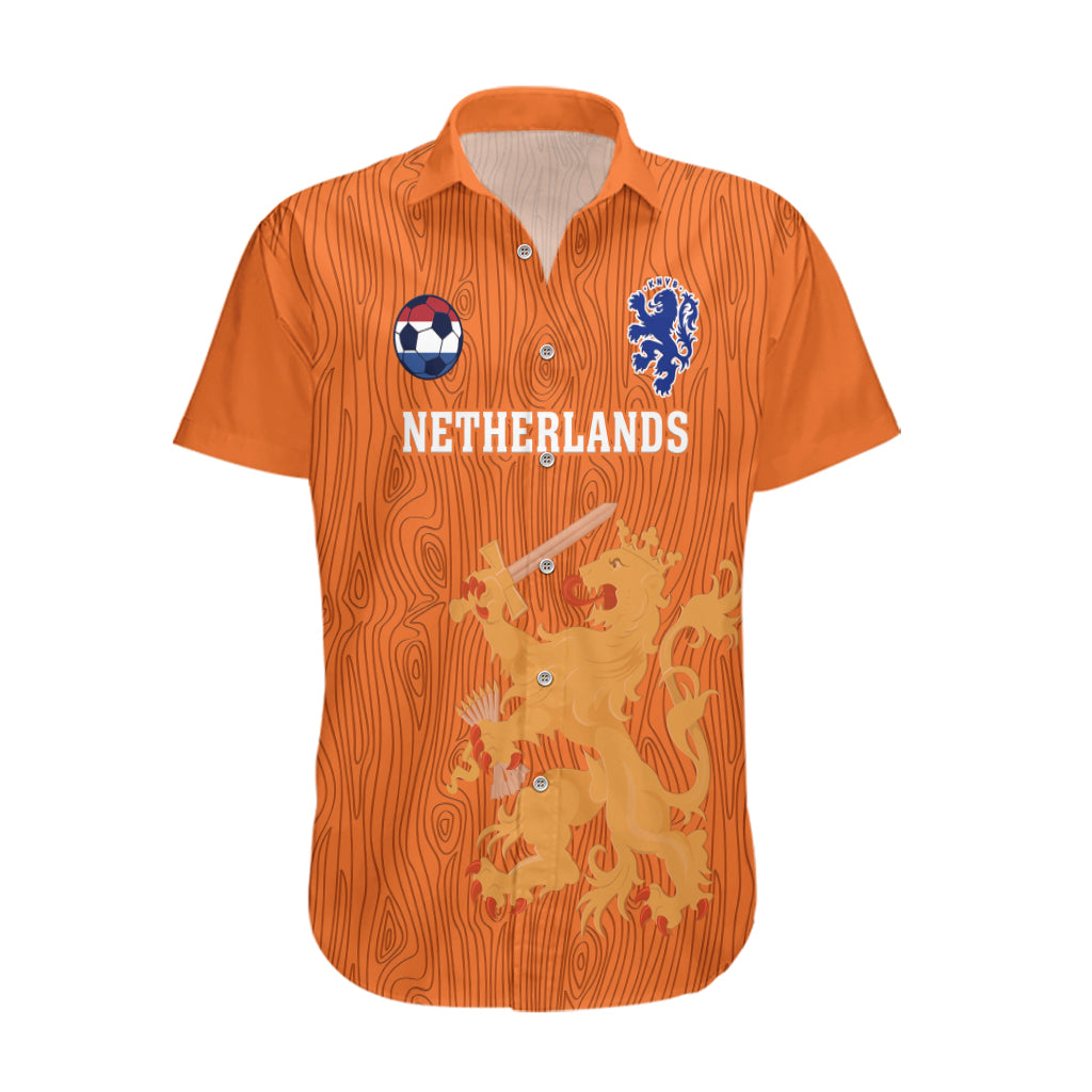 Netherlands Football Hawaiian Shirt Go Oranje 2023 World Cup - Wonder Print Shop