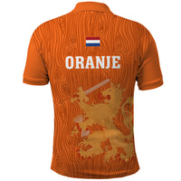 Netherlands Football Polo Shirt Go Oranje 2023 World Cup - Wonder Print Shop