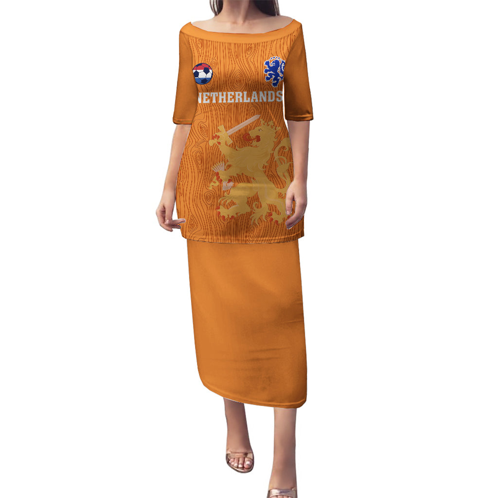 Custom Netherlands Football Puletasi Go Oranje 2023 World Cup - Wonder Print Shop