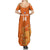 Custom Netherlands Football Summer Maxi Dress Go Oranje 2023 World Cup - Wonder Print Shop