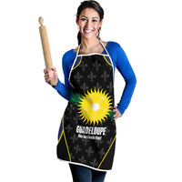 Guadeloupe Football Apron Allez Les Gwada Boys Flag Color
