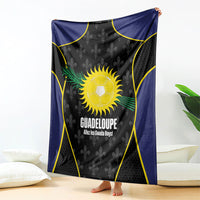 Guadeloupe Football Blanket Allez Les Gwada Boys Flag Color