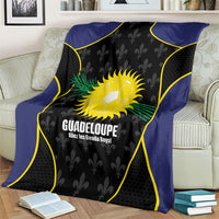 Guadeloupe Football Blanket Allez Les Gwada Boys Flag Color