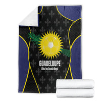 Guadeloupe Football Blanket Allez Les Gwada Boys Flag Color