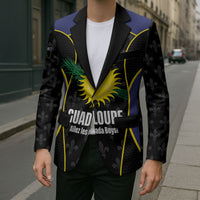 Guadeloupe Football Custom Blazer Allez Les Gwada Boys Flag Color