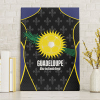 Guadeloupe Football Canvas Wall Art Allez Les Gwada Boys Flag Color