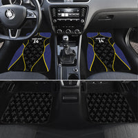 Guadeloupe Football Custom Car Mats Allez Les Gwada Boys Flag Color