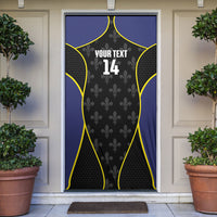Guadeloupe Football Custom Door Cover Allez Les Gwada Boys Flag Color