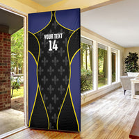 Guadeloupe Football Custom Door Cover Allez Les Gwada Boys Flag Color