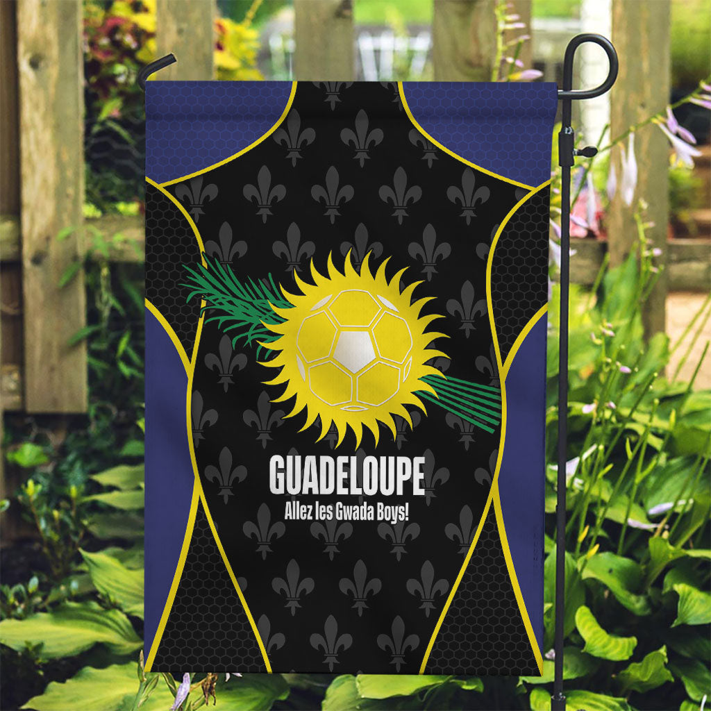Guadeloupe Football Garden Flag Allez Les Gwada Boys Flag Color