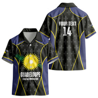 Guadeloupe Football Custom Kid Hawaiian Shirt Allez Les Gwada Boys Flag Color
