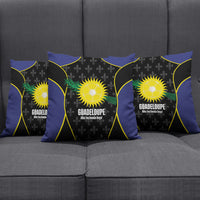 Guadeloupe Football Pillow Cover Allez Les Gwada Boys Flag Color