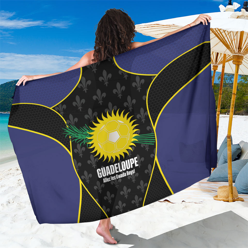 Guadeloupe Football Sarong Allez Les Gwada Boys Flag Color