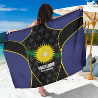 Guadeloupe Football Sarong Allez Les Gwada Boys Flag Color