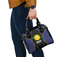 Guadeloupe Football Shoulder Handbag Allez Les Gwada Boys Flag Color