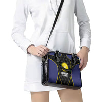 Guadeloupe Football Shoulder Handbag Allez Les Gwada Boys Flag Color