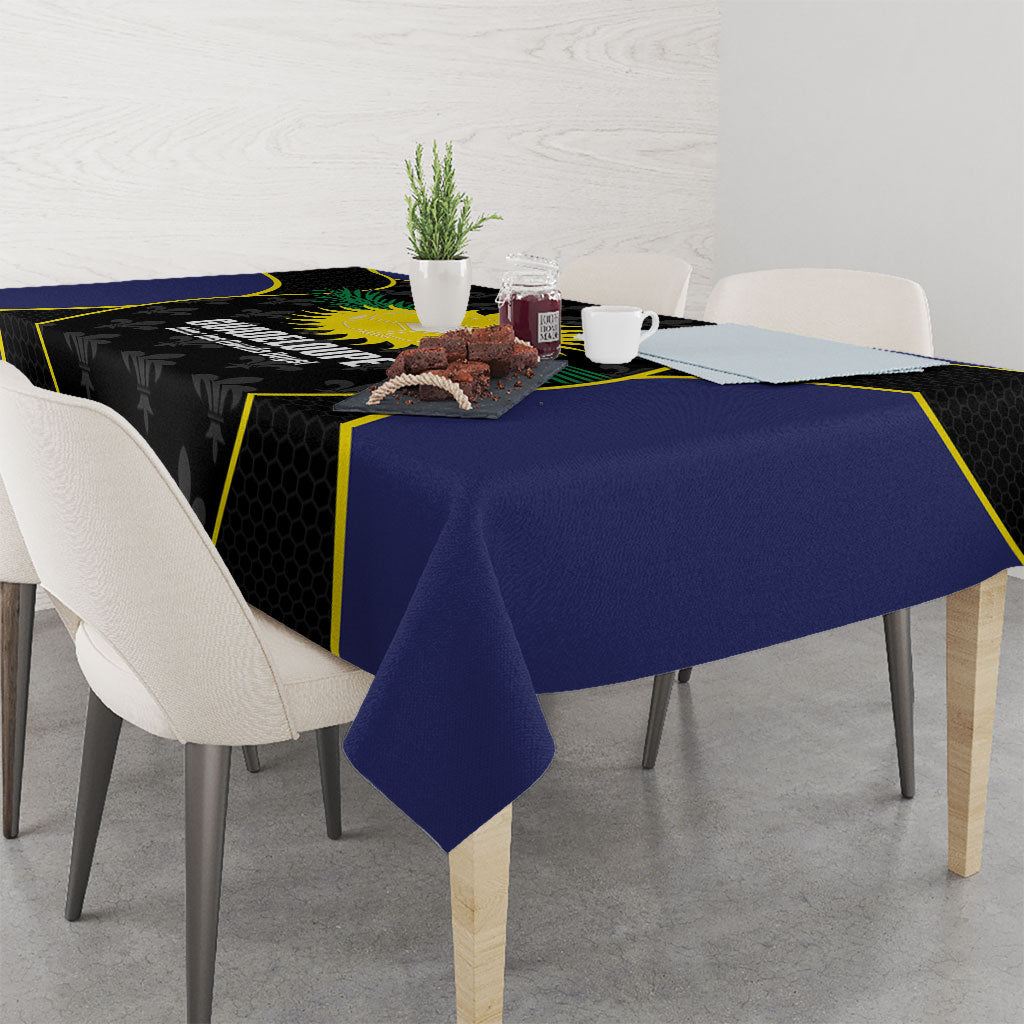Guadeloupe Football Tablecloth Allez Les Gwada Boys Flag Color