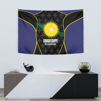 Guadeloupe Football Tapestry Allez Les Gwada Boys Flag Color