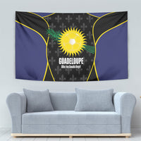 Guadeloupe Football Tapestry Allez Les Gwada Boys Flag Color