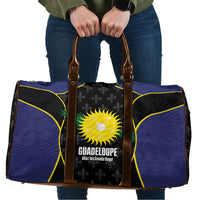 Guadeloupe Football Travel Bag Allez Les Gwada Boys Flag Color