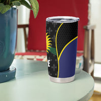 Guadeloupe Football Tumbler Cup Allez Les Gwada Boys Flag Color