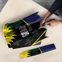 Guadeloupe Football Umbrella Allez Les Gwada Boys Flag Color