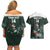 Custom South Africa Rugby Couples Matching Off Shoulder Short Dress and Hawaiian Shirt Springboks 4th Champions World Cup Proud Bokke - Wonder Print Shop