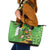 Personalised Ireland Rugby 2025 Leather Tote Bag Irish Leprechaun Saint Patrick's Day