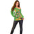 Personalised Ireland Rugby 2025 Off Shoulder Sweater Irish Leprechaun Saint Patrick's Day - Wonder Print Shop