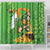 Personalised Ireland Rugby 2025 Shower Curtain Irish Leprechaun Saint Patrick's Day - Wonder Print Shop