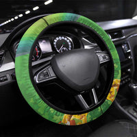 Ireland Rugby 2025 Steering Wheel Cover Irish Leprechaun Saint Patrick's Day - Wonder Print Shop