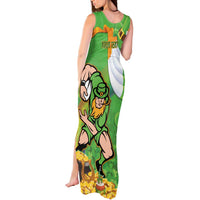 Personalised Ireland Rugby 2025 Tank Maxi Dress Irish Leprechaun Saint Patrick's Day - Wonder Print Shop