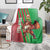 Custom Wales Rugby 2025 Blanket Go Welsh Dragon Sporty Style