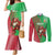 Custom Wales Rugby 2025 Couples Matching Mermaid Dress and Long Sleeve Button Shirt Go Welsh Dragon Sporty Style