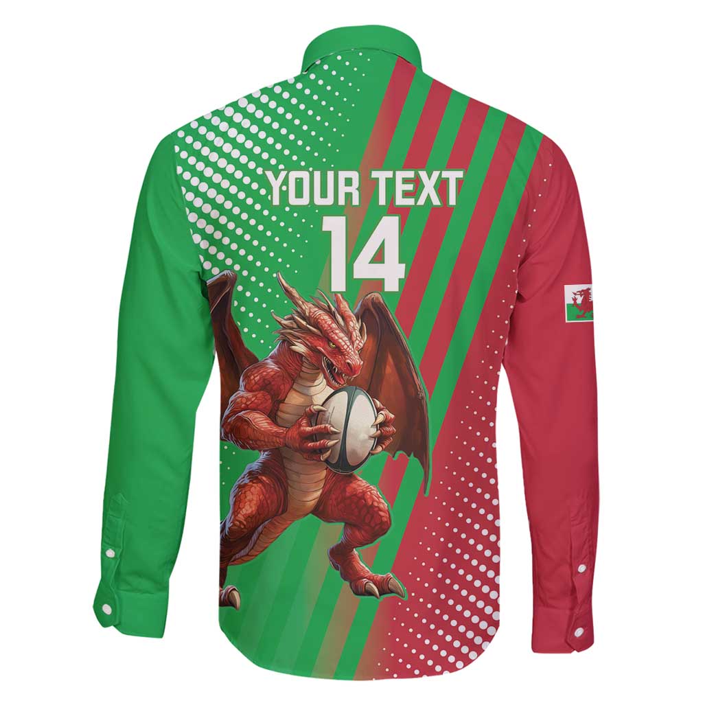 Custom Wales Rugby 2025 Family Matching Puletasi and Hawaiian Shirt Go Welsh Dragon Sporty Style