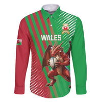 Custom Wales Rugby 2025 Family Matching Summer Maxi Dress and Hawaiian Shirt Go Welsh Dragon Sporty Style - Wonder Print Shop