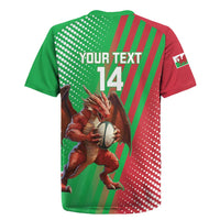 Custom Wales Rugby 2025 Rugby Jersey Go Welsh Dragon Sporty Style - Wonder Print Shop