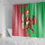 Custom Wales Rugby 2025 Shower Curtain Go Welsh Dragon Sporty Style - Wonder Print Shop