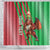 Custom Wales Rugby 2025 Shower Curtain Go Welsh Dragon Sporty Style - Wonder Print Shop