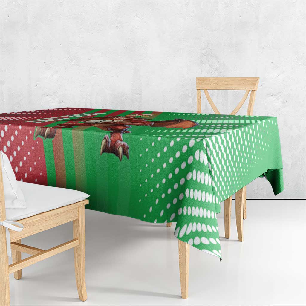 Custom Wales Rugby 2025 Tablecloth Go Welsh Dragon Sporty Style - Wonder Print Shop