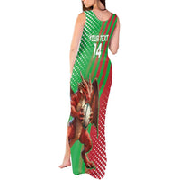 Custom Wales Rugby 2025 Tank Maxi Dress Go Welsh Dragon Sporty Style - Wonder Print Shop