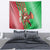 Custom Wales Rugby 2025 Tapestry Go Welsh Dragon Sporty Style - Wonder Print Shop