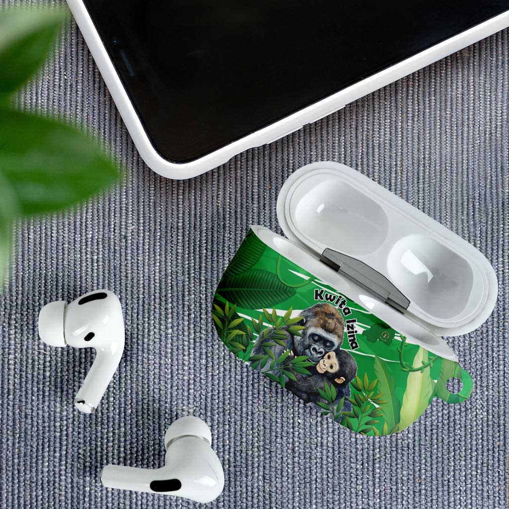 Rwanda Kwita Izina AirPods Case Name a Gorilla - Save a Species - Wonder Print Shop