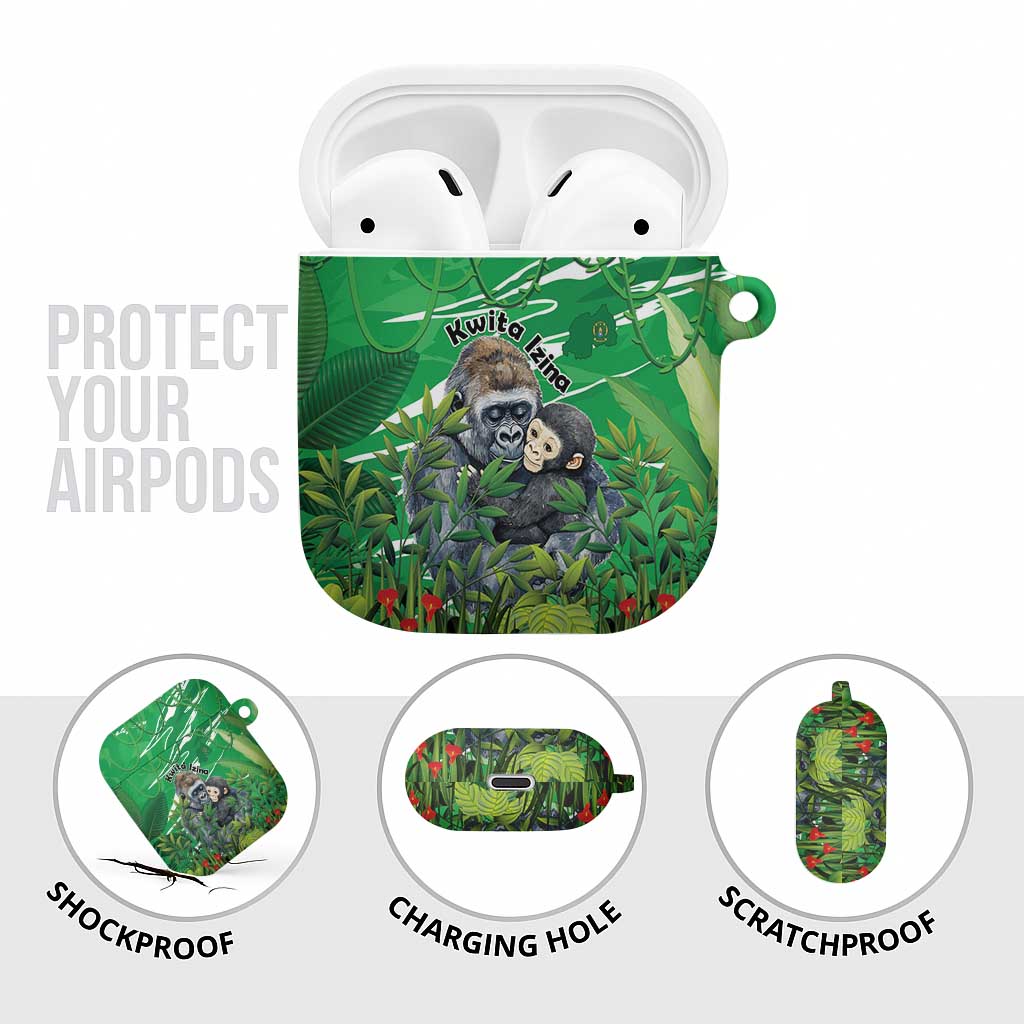 Rwanda Kwita Izina AirPods Case Name a Gorilla - Save a Species - Wonder Print Shop