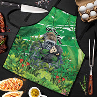 Rwanda Kwita Izina Apron Name a Gorilla - Save a Species - Wonder Print Shop