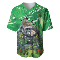 Personalized Rwanda Kwita Izina Baseball Jersey Name a Gorilla - Save a Species - Wonder Print Shop