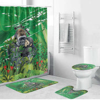 Rwanda Kwita Izina Bathroom Set Name a Gorilla - Save a Species - Wonder Print Shop