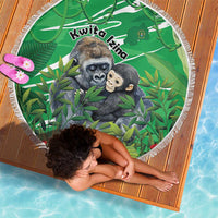 Rwanda Kwita Izina Beach Blanket Name a Gorilla - Save a Species - Wonder Print Shop